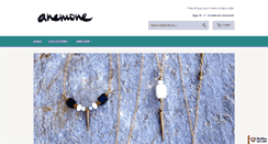 Desktop Screenshot of anemonejewelry.com